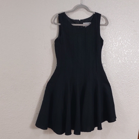 Jessica Howard Dresses & Skirts - JESSICA HOWARD,55%Linen,45%Rayon,Elegant Black Sleeveless Dress